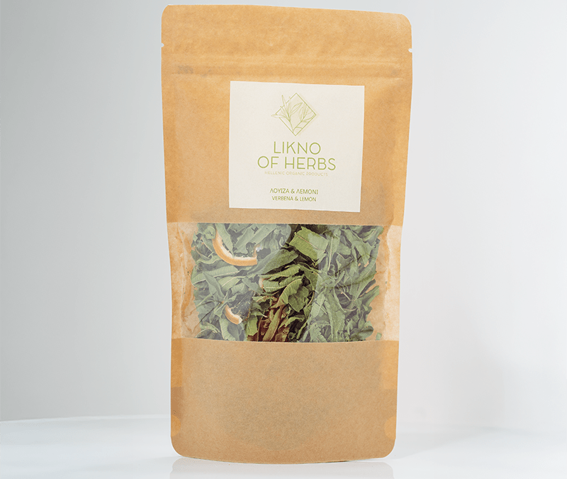 LIKNO OF HERBS Lemon Verbena with Dried Lemon 20g