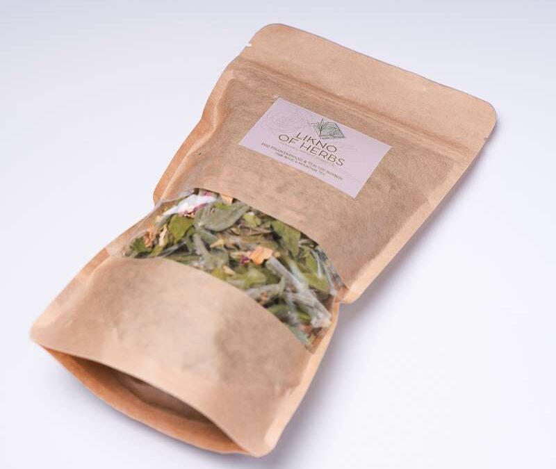 LIKNO OF HERBS Mountain Tea with Pink Rose 20g