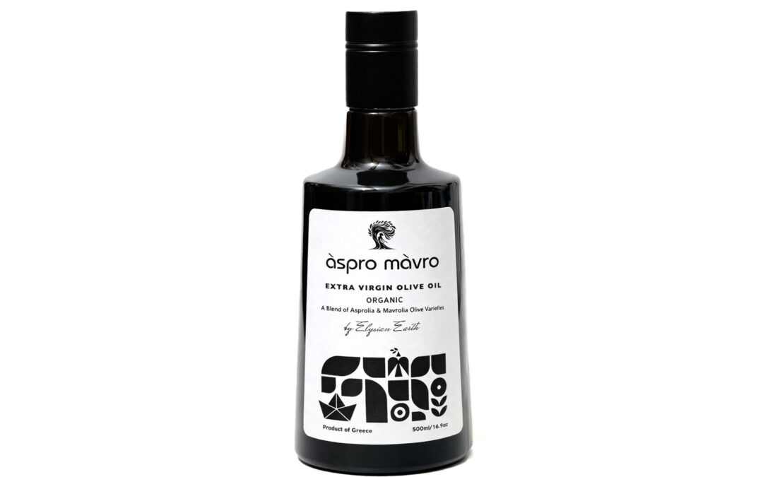 ELYSIAN EARTH Aspro Mavro Extra Virgin Olive Oil