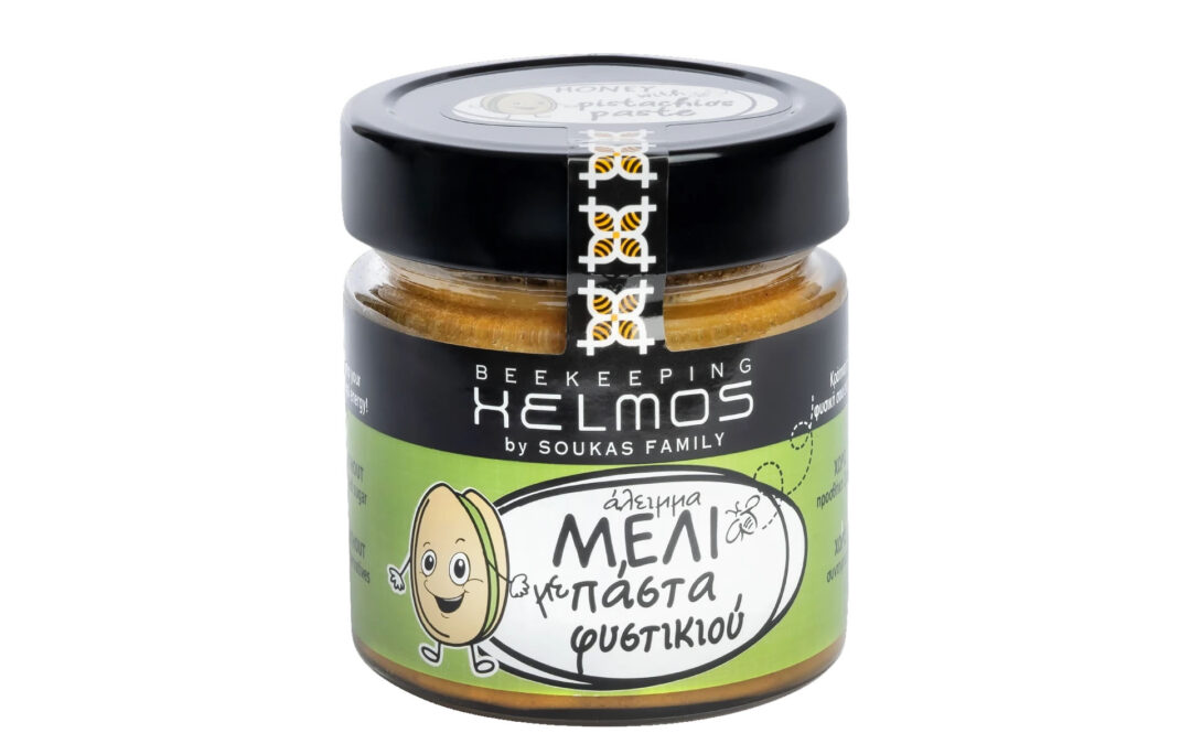 HELMOS Honey spread with pistachios paste