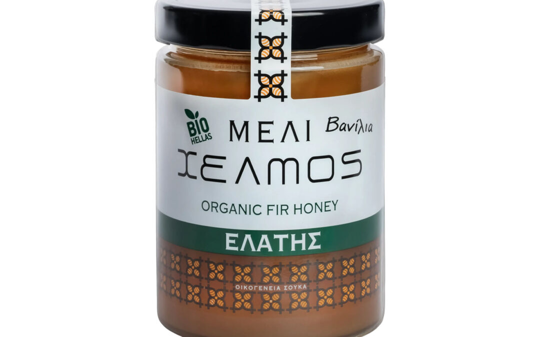 HELMOS Organic vanilla fir honey
