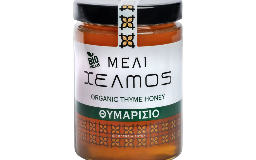 HELMOS Organic thyme honey